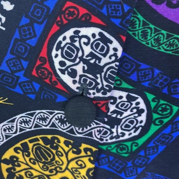 Vintage Evan Picone geometric designed l/s blouse women’s 14 - Picture 8 of 15